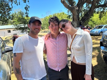  Derek, Albert and Lydia Magyar 