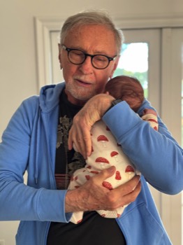  with Granddaughter Amelia 2023 